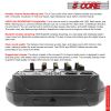 U4 Portable Mini Mixer 4 Channel Audio DJ Console with Sound Card; USB; 48V Phantom Power for PC Recording 5 Core MX 4CH