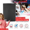 Outdoor Speaker Wired Waterproof Speaker Mounts Indoor Steel Easy Wall Patio Garage Home 2PCS 5 Core 13T BL Ratings (Black)
