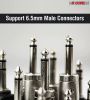 5 Core 2Pcs Speakon To 1/4 Adapter Connector, Upgraded 1/4 Female To Male Connector Speaker SPKN ADP 2PCS