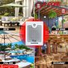 Outdoor Speaker Wired Waterproof System Wall Mounted Indoor Outside Patio Backyard Surround Sound Home Exterior 5 Core Window