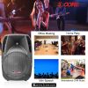 15 Inch Professional Dj Speaker Passive Pro Audio Karaoke Speakers 1200W 5 Core PC 42