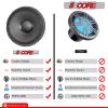 15 inch Subwoofer Replacement PRO DJ Speaker Sub Woofer Loudspeaker Wide Full Range Loud 300 Watts RMS (3000W PMPO) 90oz Magnet 15-185 MS 300W