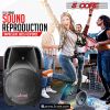 15 Inch Professional Dj Speaker Passive Pro Audio Karaoke Speakers 1200W 5 Core PC 42
