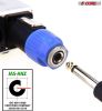 5 Core 2Pcs Speakon To 1/4 Adapter Connector, Upgraded 1/4 Female To Male Connector Speaker SPKN ADP 2PCS