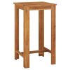 3 Piece Patio Dining Set Solid Wood Acacia