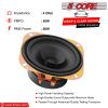 5 Core 4 inch PAIR Subwoofer Replacement DJ Speaker Sub Woofer Loudspeaker Wide Range Loud WF472DC 1 Pair