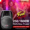 15 Inch Professional Dj Speaker Passive Pro Audio Karaoke Speakers 1200W 5 Core PC 42
