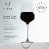 Reserve Inez Crystal Bordeaux Glasses by Viski