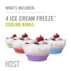 Ice Cream FREEZE™ Cooling Bowl Set of 4 in SIOC Pkg by HOST®