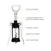 Soar™: Winged Corkscrew - black