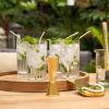 Reserve Milo Crystal Highball Glasses By Viski (set of 4)