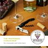 Truetap™: Double-Hinged Corkscrew in Red
