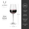 Reserve Inez Crystal Bordeaux Glasses by Viski