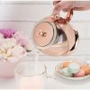 Shelby™ Glass and Rose Gold Wrapped Teapot by Pinky Up