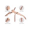 Copper Signature Double Hinged Corkscrew by Viski®