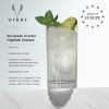 Reserve Milo Crystal Highball Glasses By Viski (set of 4)