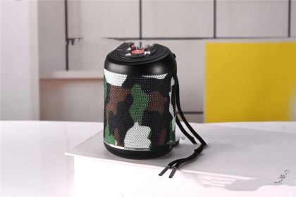 Portable outdoor subwoofer (Option: Camouflage)
