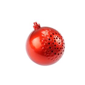 Christmas bass computer bluetooth speaker (Option: Red-USB)