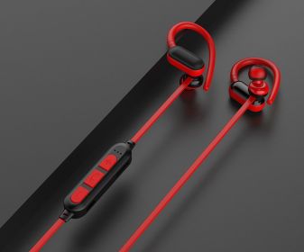 Sports Binaural Wireless Bluetooth (Color: Red)
