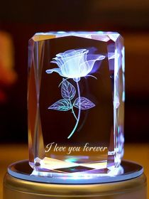 Colorful Crystal Lights For Birthday Gifts For Boys And Girls (Option: 8 style-Small)