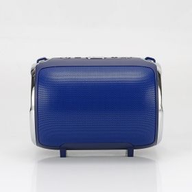 Portable plug - in subwoofer sound (Color: Blue)