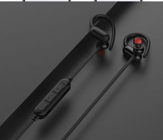 Sports Binaural Wireless Bluetooth (Color: Black)