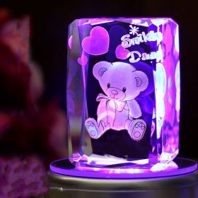 Colorful Crystal Lights For Birthday Gifts For Boys And Girls (Option: 3 style-Small)