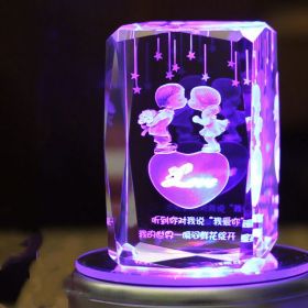 Colorful Crystal Lights For Birthday Gifts For Boys And Girls (Option: 7 style-Small)