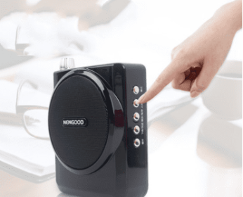 High-power speaker amplifier (Option: Black-USB)