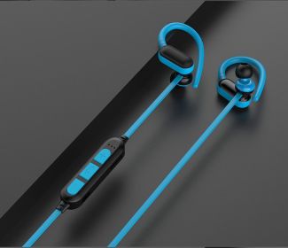 Sports Binaural Wireless Bluetooth (Color: Blue)