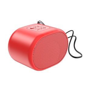 Creative bluetooth speaker computer audio card (Color: Red)