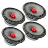5 Core 6.5 Car Audio Speakers with Bullet 500 W 8 Ohm Mid-Range Loudspeaker MR 6.5 BLT R 8oHM