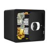 1.5 Cub Home Security Box for Storing Currency, Jewelry, and Valuable Documents