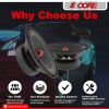 5 Core 8 Car Audio Speakers with Bullet 580 W 8 Ohm Mid-Range Loudspeaker MR 8 BLT R 8oHM