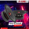 5 Core 8 Car Audio Speakers with Bullet 580 W 8 Ohm Mid-Range Loudspeaker MR 8 BLT R 8oHM