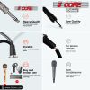 5 Core Professional Microphone Audio Dynamic Cardiod Karaoke Singing Wired Mic Music Recording Karaoke Microphone 5 Core PM625 (ND-959 Elantra)