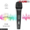 5 Core Professional Microphone Audio Dynamic Cardiod Karaoke Singing Wired Mic Music Recording Karaoke Microphone PM625 Ratings (ND 235X)