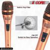 5 Core Microphone Pro Microfono Dynamic Mic XLR Audio Cardiod Vocal Karaoke ND-807 CoppereX