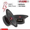 5 Core 8 Car Audio Speakers with Bullet 580 W 8 Ohm Mid-Range Loudspeaker MR 8 BLT R 8oHM
