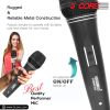 5 Core Professional Microphone Audio Dynamic Cardiod Karaoke Singing Wired Mic Music Recording Karaoke Microphone PM625 Ratings (ND 235X)
