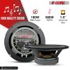 5 Core 8" Car Audio Speakers with Bullet 580 W 4 Ohm Mid-Range Loudspeaker MR 8 BLT R 4oHM