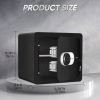 1.5 Cub Home Security Box for Storing Currency, Jewelry, and Valuable Documents