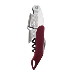 Sommelier™: Waiter’s Corkscrew (Color: Red, Material: Metal, Plastic)